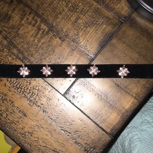 Black Rhinestone Choker
